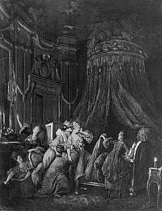 La couche de la Mariee